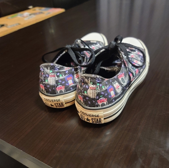 🦄 Low top converse with owls - Picture 3 of 4
